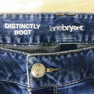 Lane Bryant Distinctly Bootcut Women's Plus Size 24 Petite Jeans Medium Wash